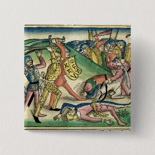 I Kings 15 16 War between Asa and Baasha, from the Cm Square Badge