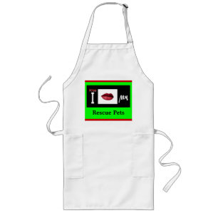 I Kiss My "Rescue Pets" USA Aprons
