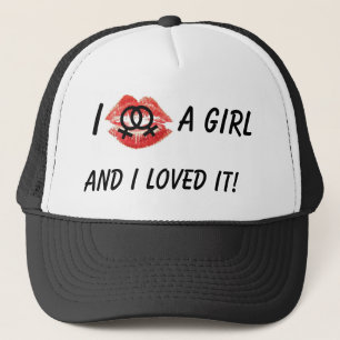 I Kissed a girl, black Hat