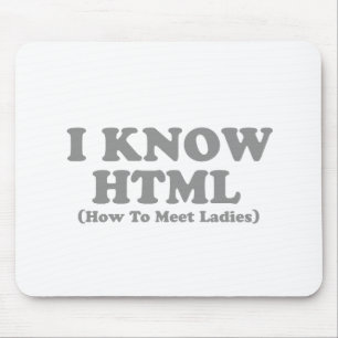 I know html mouse pad