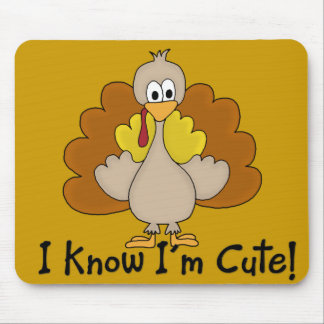 I Know I'm Cute Mouse Pad
