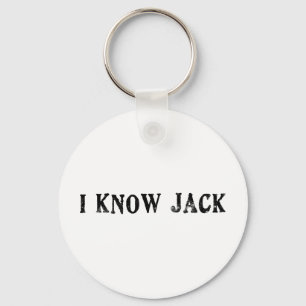 I Know Jack Key Ring