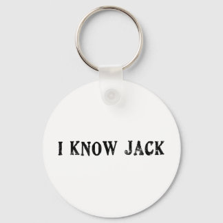 I Know Jack Key Ring