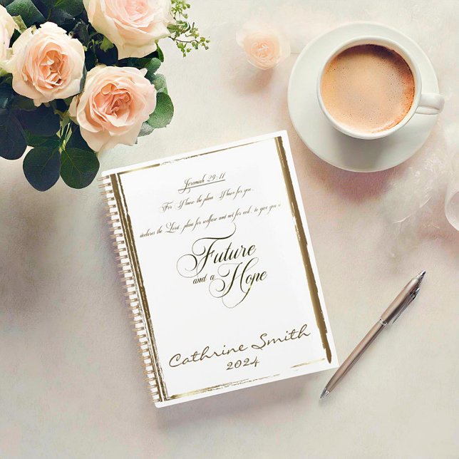 I know the plans gold personalised planner (Creator Uploaded)