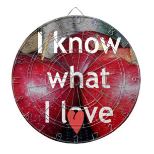 "I Know What I Love" – Apple-Themed Design Dartboard