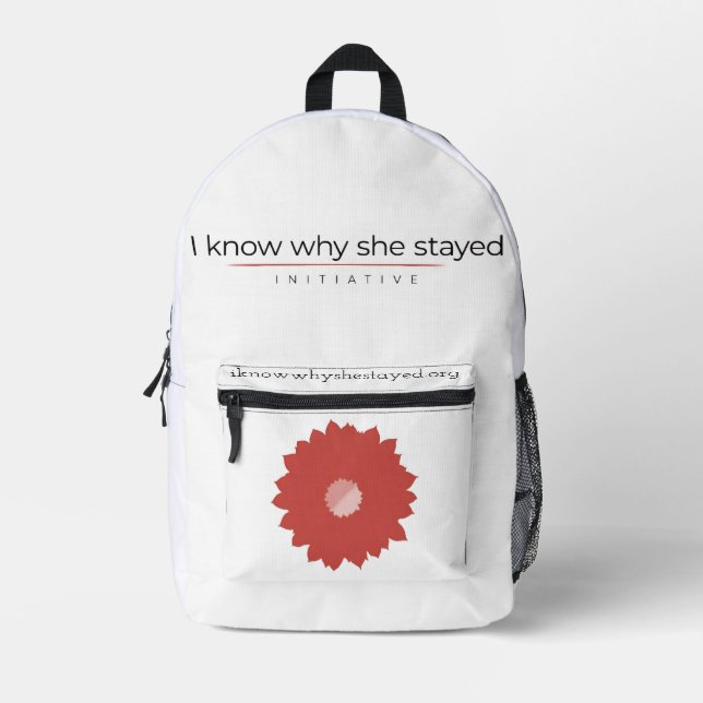 I Know Why She Stayed Print Cut Sew Bag (Front)