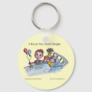 I Know You Won't Forget Keychain