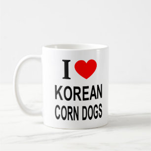 I ❤️ KOREAN CORN DOGS I LOVE KOREAN CORN DOGS I HE COFFEE MUG