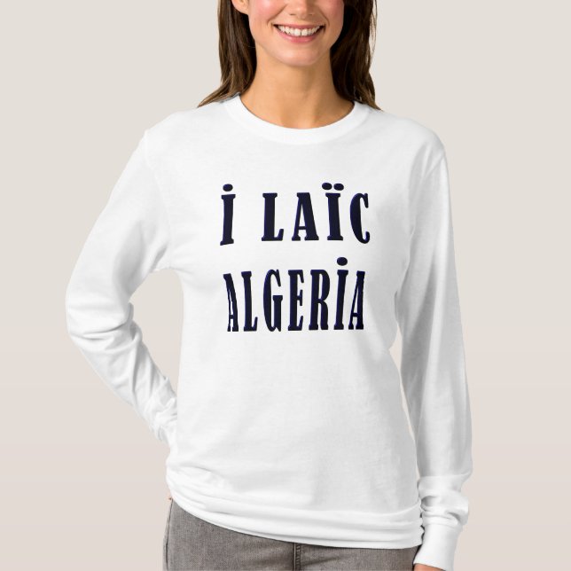 i laic algeria T-Shirt (Front)