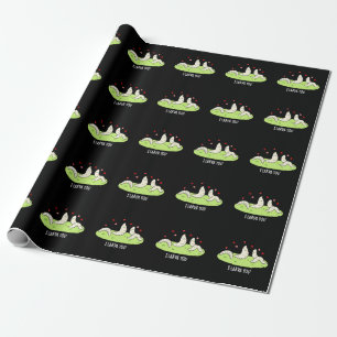I Larvae You Funny Larvae Love Pun Wrapping Paper