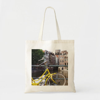 I left my bike in AMSTERDAM Tote Bag