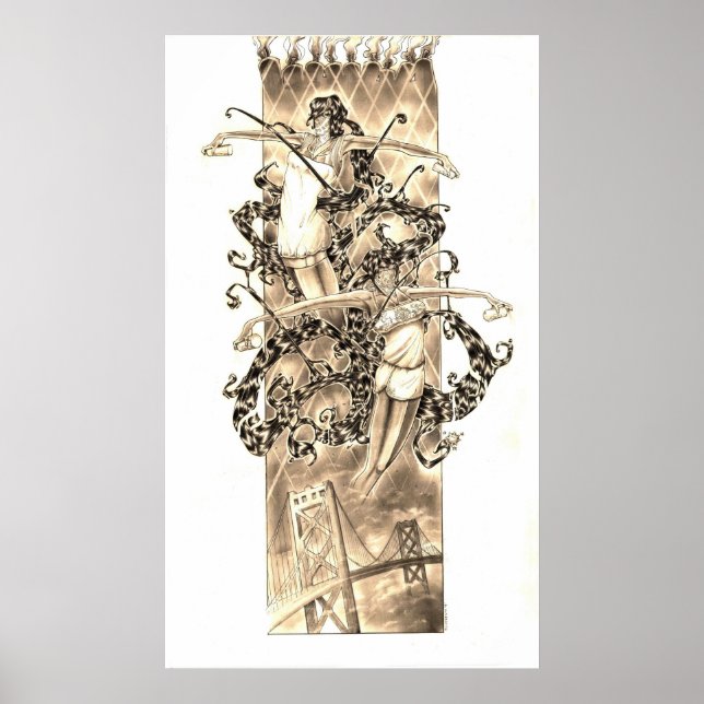 i left my heart in San Francisco Poster (Front)