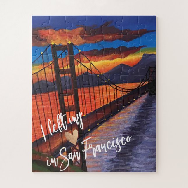 "I Left My Heart In San Francisco " Puzzle (Vertical)