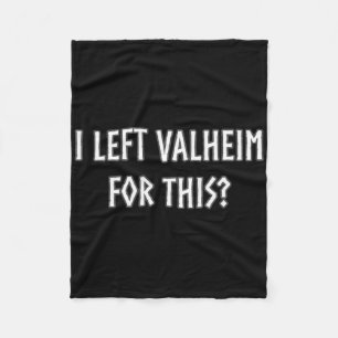 I Left Valheim For This Gamer Inspired Viking Funn Fleece Blanket