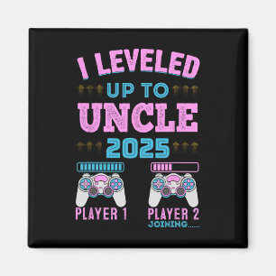 I Leveled Up To Uncle 2025 Pregnancy Announcement Magnet