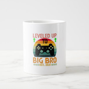 I Levelled Up To Big Brother 2021 Gamer Gift Large Coffee Mug