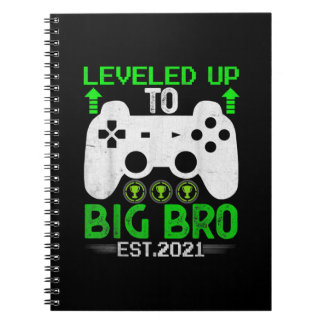 I Levelled Up To Big Brother Est2021 Promoted Notebook
