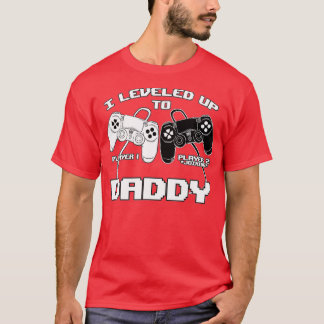 I Levelled Up To Daddy Gaming Controller RPG Game T-Shirt