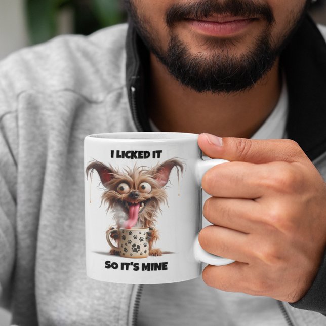 I Licked It Large Coffee Mug (Creator Uploaded)