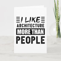I like Architecture more than People Funny