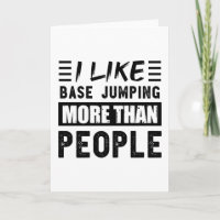 I like Base jumping more than People Funny