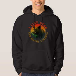 I like bear and maybe 3 people hoodie