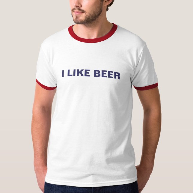 I LIKE BEER T-Shirt (Front)