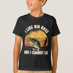 I Like Big B And I Cannot Lie Fishing T-Shirt