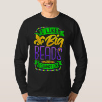 I Like Big Beads And I Can Not Lie Funny Mardi Gra