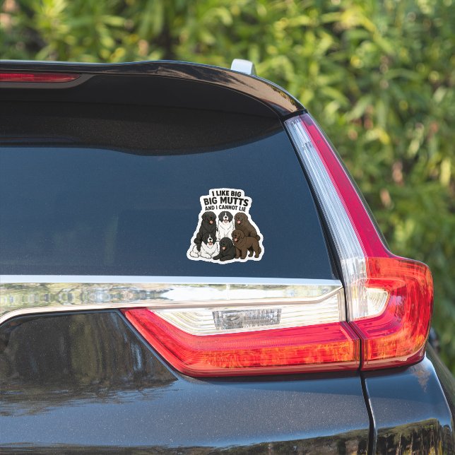I Like Big Big Mutts and I Cannot Lie (Car Side)
