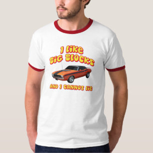 I Like Big Blocks & I Cannot Lie Dodge Challenger T-Shirt