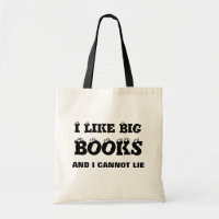 I LIKE BIG BOOKS BAG