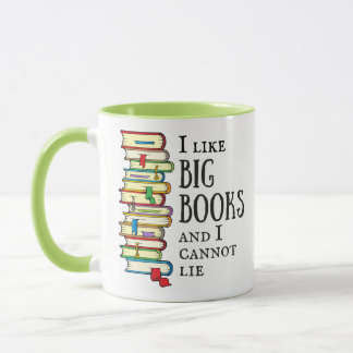 I Like Big Books Coffee Mug