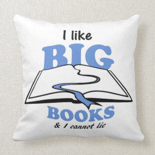 I like Big Books Cushion