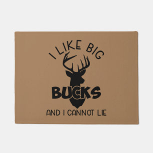 I Like Big Bucks & I Cannot Lie Doormat