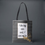 I Like Big Cuts Hair Stylist Gift Funny Tote Bag<br><div class="desc">This design was created though digital art. It may be personalised in the area provided by changing the photo and/or text. Or it can be customised by choosing the click to customise further option and delete or change the colour the background, add text, change the text colour or style, or...</div>