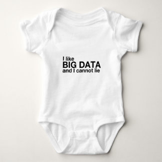 I Like Big Data Baby Bodysuit