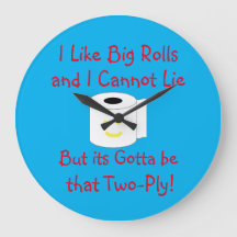 I Like Big Rolls and I cannot lie Bathroom Large