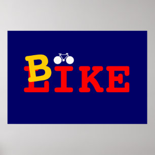 I like bike poster