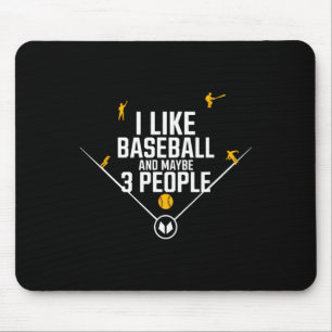 I Like Bysebyll And Maybe 3 People 1 Mouse Pad