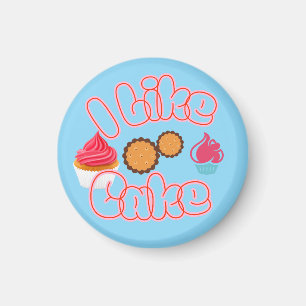 I Like Cake Magnet
