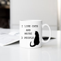 I like Cats ⎢Funny Mug