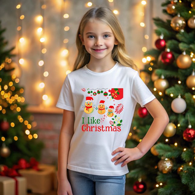 I like Christmas T-Shirt (Creator Uploaded)