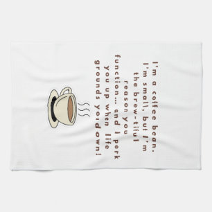 I like coffee tea towel