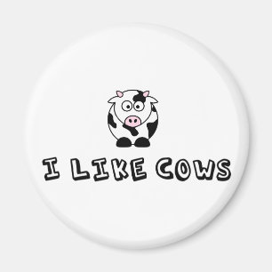 I Like Cows Magnet