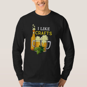 I Like Crafts Beer Microbrew Hops   2 T-Shirt