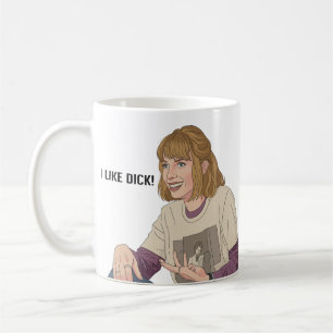 I Like D Retro 80s Sarcasm – "I like Dick!" Coffee Mug