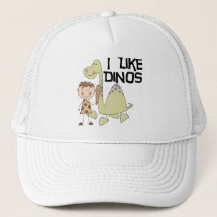 I Like Dinos - Boy Tshirts and Gifts Trucker Hat