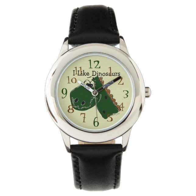 i Like Dinosaurs Watch (Front)