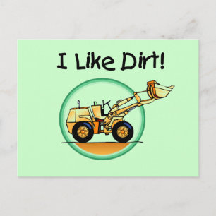 I Like Dirt T-shirts and Gifts Postcard